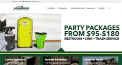 Desktop Screenshot of plummersdisposal.com